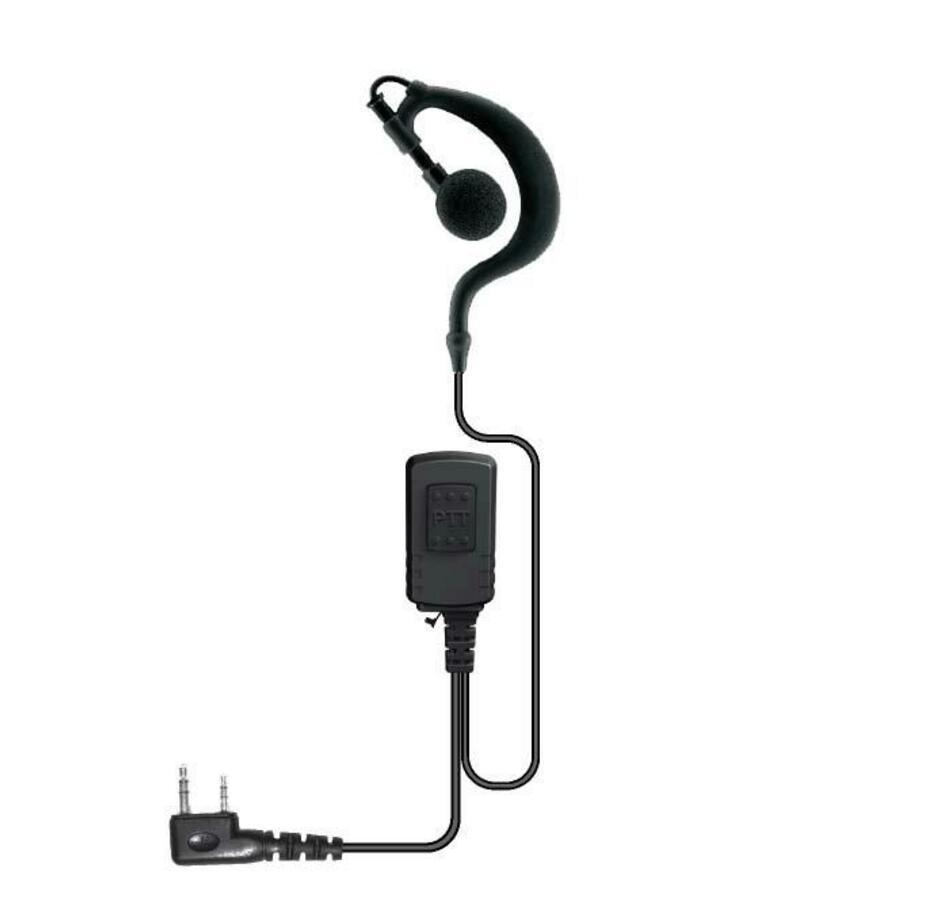Portable Two Way Radio Earphone Ear Hook Tc-P06h1
