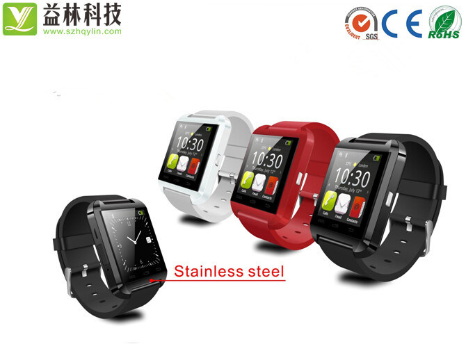 2016 Promotional Watch Mobile Phone with Bluetooth&USB Cable