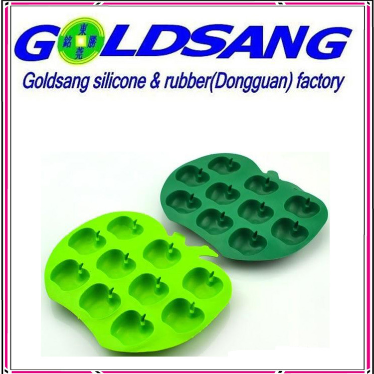 Lovely Apple Shape Silicone Ice Mould Ice Tray Ice Maker
