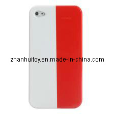 Poland Flag Pattern Back Hard Protective Cover Case Shell for iPhone 4.JPG
