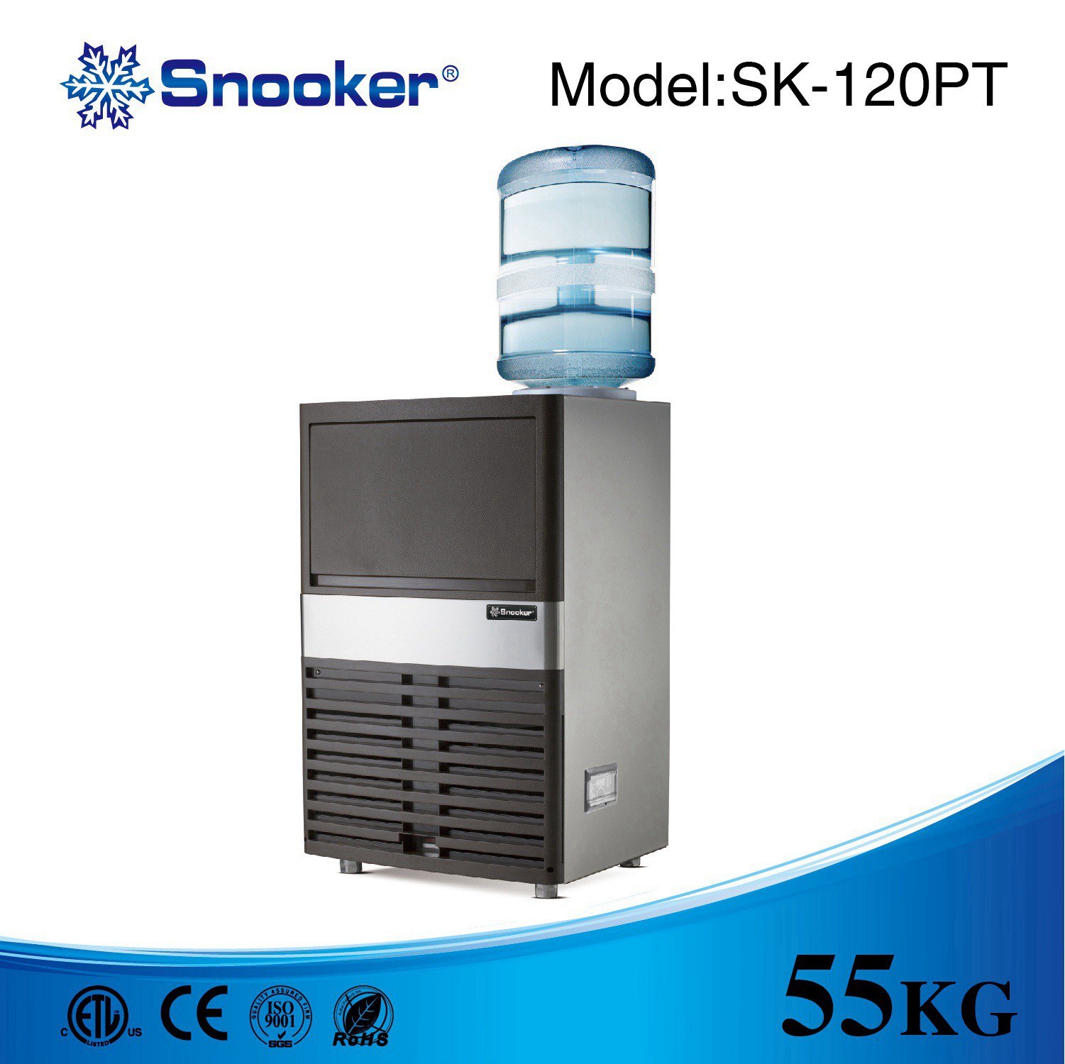 Professional Manufacturer Ice Machine Ice Maker From Snooker
