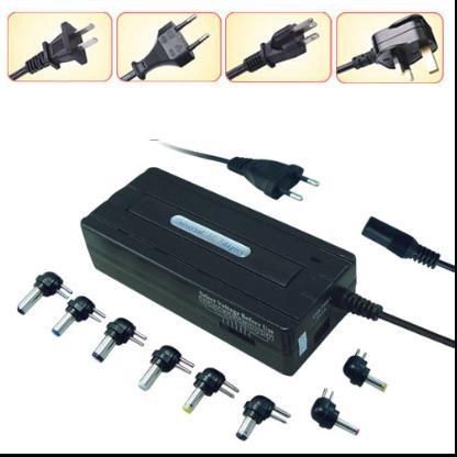 90W Universal AC Power Adapter Kit With 8 Tips