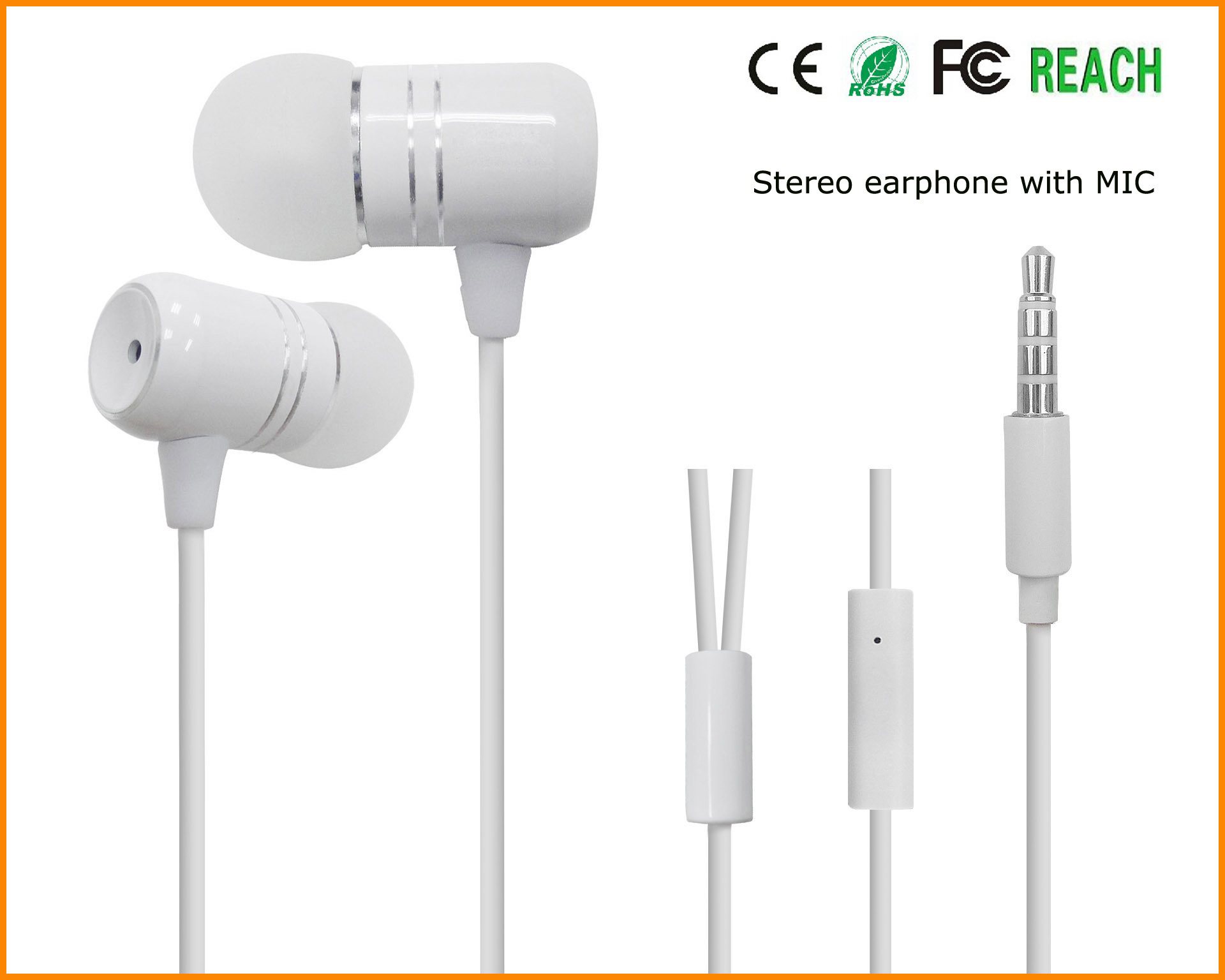 Mobile Phone Accessories Earphone for iPhone 6 Plus (RH-404-044)
