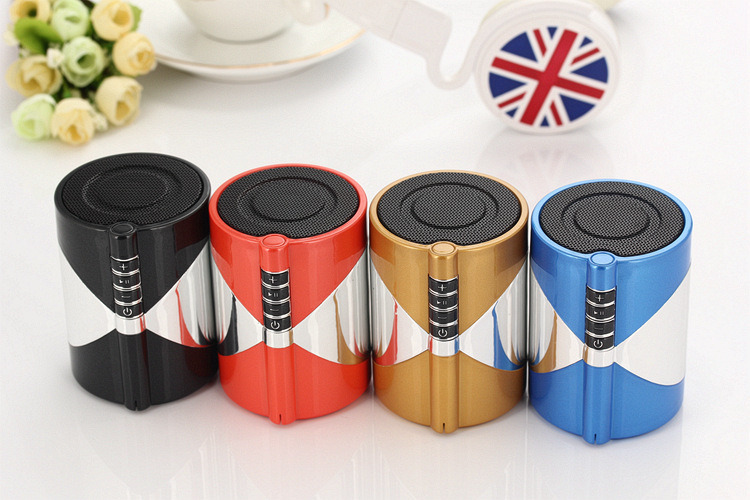 Mini Wireless Bluetooth Speaker Mic TF Aux USB Portable Audio Music Stereo for Phone Computer Subwoofer