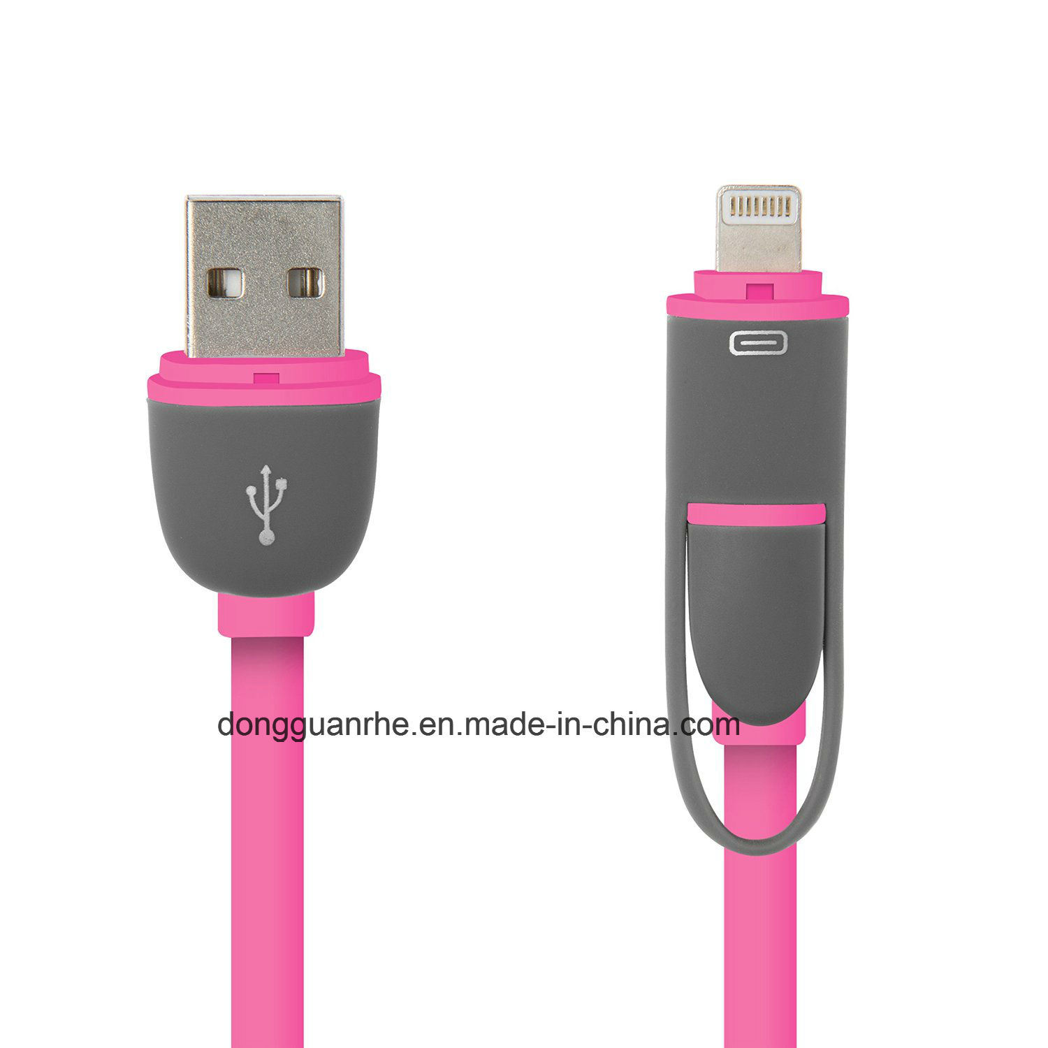 2 In1 Couple USB Data Cable (RHE-A4-025)