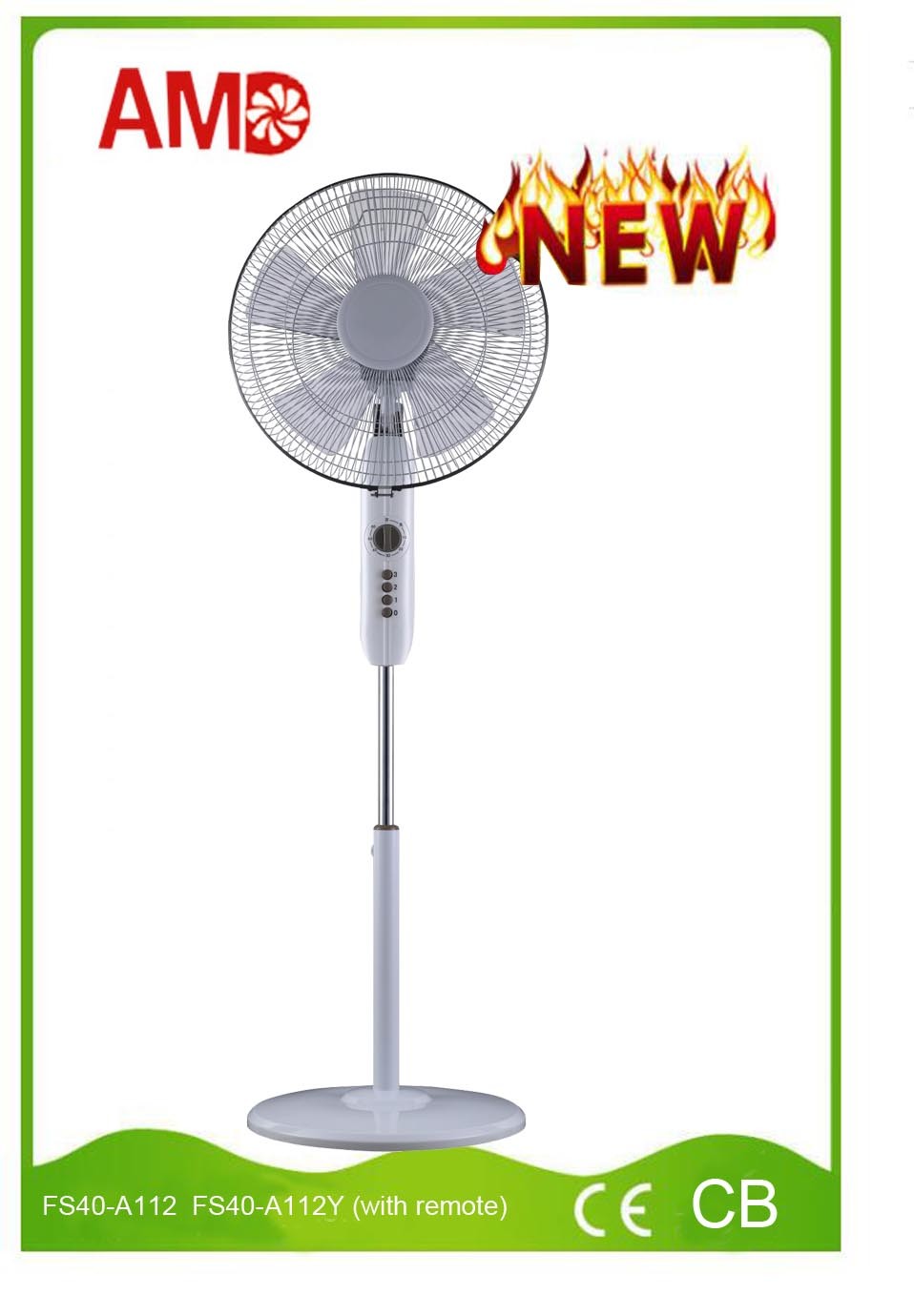 2016 New Design Stand Fan with CE Approved (FS40-A112)