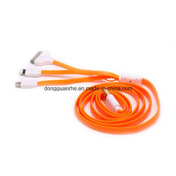 120cm 3-in-1 USB to Multiple Devices USB Cable