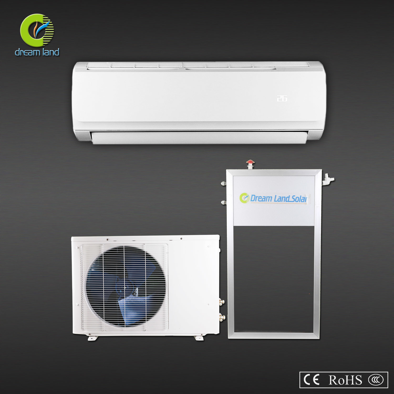 Flat Panel Solar Air Conditioner