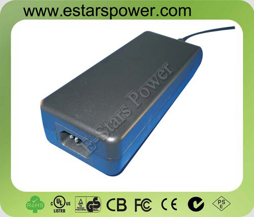 Desktop AC/DC Switching Adapters with IEC-320 C6 C8 C14 AC Inlet