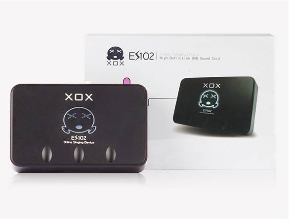 Xox Es102 USB Audio Interface for Computer Karaoke Recording