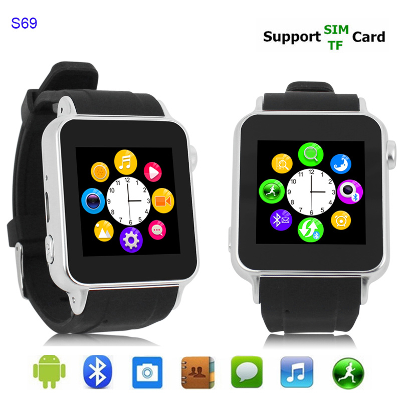 New Design Smart Bluetooth Android Watch with Camera (S69)