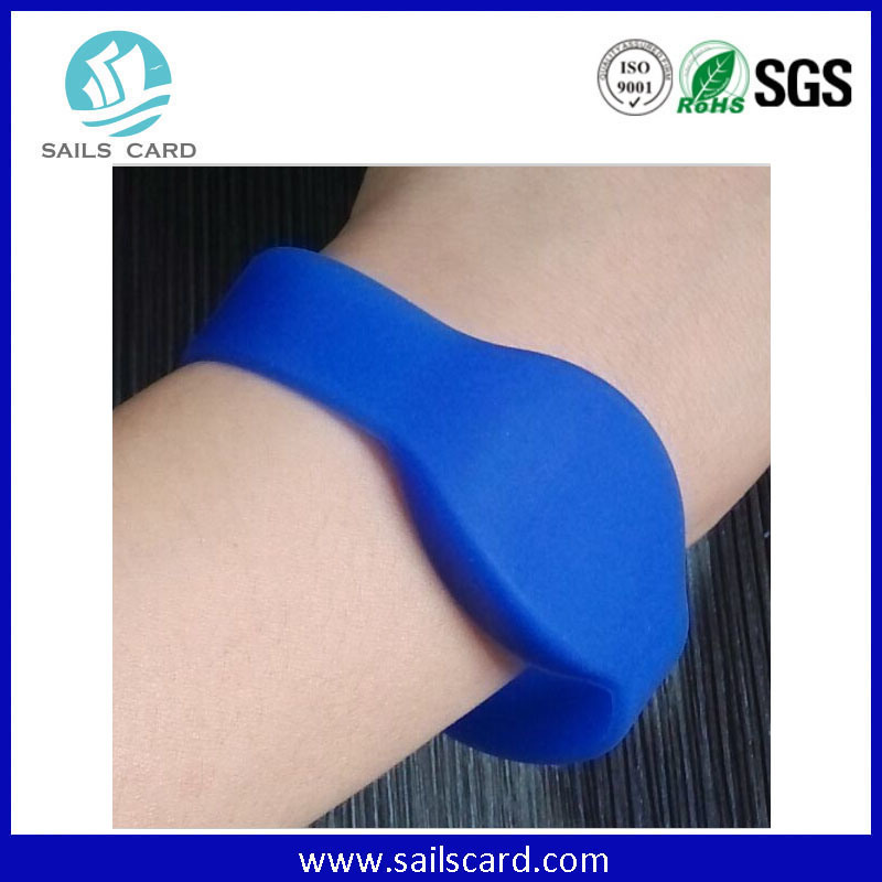 Logo Printed ISO15693 UHF ID Tracking Slave Bracelet