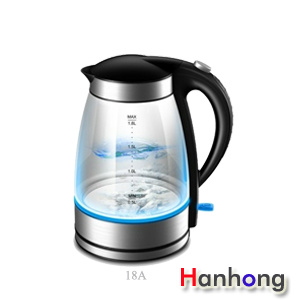 Home Appliance Electric Glass Kettle with Teapot Set