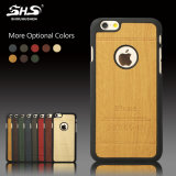 Good Quality Wooden Leather PU Mobile Phone Cover