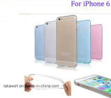 Wholesale Mobile Accessroies 0.3mm Transparent TPU Case for iPhone 6/6s/6plus Silicone Cell Phone Case
