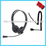 New Style Telephone Headset with Rj Jack for Call Center