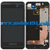 LCD and Digitizer Touch Screen with Frame for Blackberry Z10