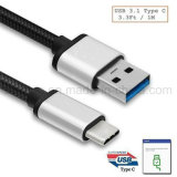 USB Type C Cable, USB 3.1 Type C to USB 3.0 Type a Male Data Sync Charge Cable for N1, Oneplus 2, Nexus 6p, Lumia 950 (3.3FT)