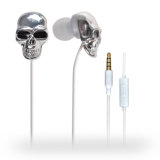 Skull Designed Mobile Earbud Earphone