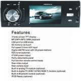 Hot Sale Detachable Car Radio Player with SD Car Media Player (HMF-209)