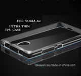 High Quality Transparent Soft TPU Cell Phone Case for Nokia X2 Mobile Accessories Cover