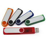 Swivel USB Flash Drive with Colorful