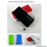 4000mAh New Style Power Bank with Cable (WY-PB69)