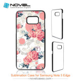 2D Plastic Sublimation Cell Phone Cases for Samsung Note 5 Eage