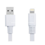 Flat USB Lightning Cable Used for iPhone 5 / 6 (JHU256B)