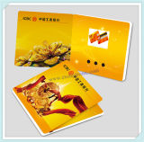 Competitive Audio Display Card with Customer's Design and Printing