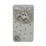 Cell Phone Accessory Czech Crystal Case for iPhone 4/4s (AZ-C042)