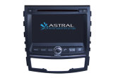 Car Audio Player for Ssangyong Actyon 2010-2013 with DVD GPS