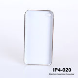 Mobile Phone Case PC+PU, New Style Stand Phone Case for iPhone 4 (IP4-020)