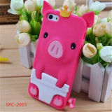 Low Price Silicone Cell Phone Case with Fashion Design (SPC-2015)