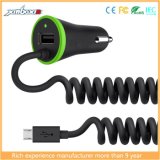 Wholesale Mobile Phone Accessories for 2A USB Car Phone Charger with Micro USB Cable for Samsung Galaxy / iPhone 5s iPhone 6 / 6 Plus and Mobile Phone