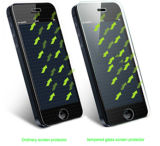 High Quality 0.4mm 2.5D Tempered Glass Screen Protector for iPhone 4