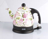 0.8L Enamel Electric Kettle with Decal