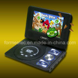 7 Inch Portable DVD with TV Game FM Radio Car DVD Player