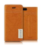 The Fashionable Orange PU Mobile Wallet Phone Case for iPhone 5/5s