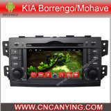 Car DVD Player for Pure Android 4.4 Car DVD Player with A9 CPU Capacitive Touch Screen GPS Bluetooth for KIA Borrengo/Mohave (AD-7030)