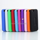 Kickstand PC + Silicone Hybrid Mobile Phone Case for iPhone 6 Plus 5.5 Inch