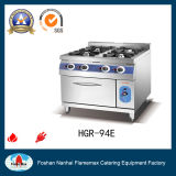 4-Burner Gas Range with Electric Oven (HGR-94E)