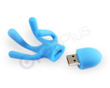 Rubber USB Flash Drive (RB-FREEG)