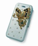 Metal Butterfly Spread Wings Fly Mobile Phone Case (MB1245)
