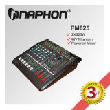 8 Channel Powered Audio Mixer/ Mixer Console (PM825)