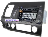 Car Stereo for Honda Civic GPS Satnav DVD Radio Headunit Multimedia Bluetooth