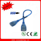 Anti-Interference USB a Male to USB a Female Connection Cable - Blue