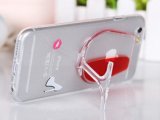 Red Wine Glass Liquid Stand Mobile Phone Case for iPhone 6
