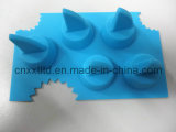 New Silicone Ice Cube Mold Shark Fin Ice Tray Maker with 5 Shark Fin Mold