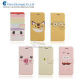 Cartoon Leather Case Cover for iPhone 6g